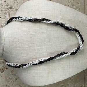 Artisan Crafted Glass Seed Bead Necklace